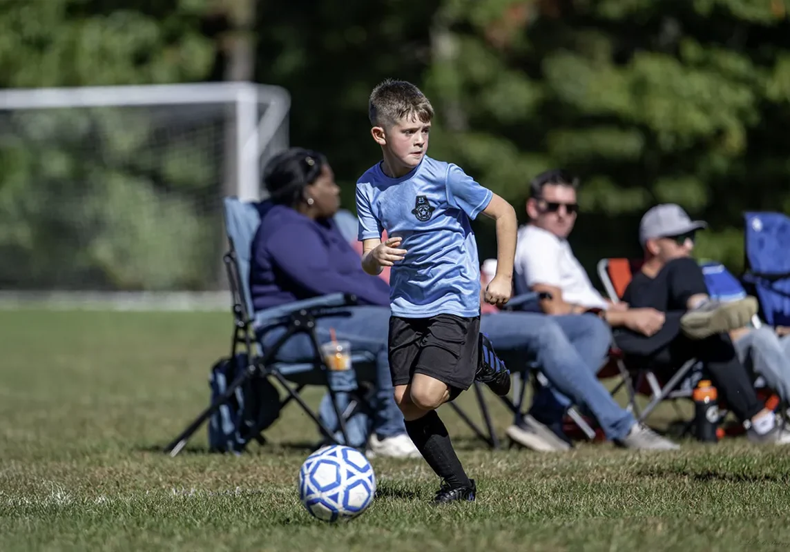 Developmental soccer action